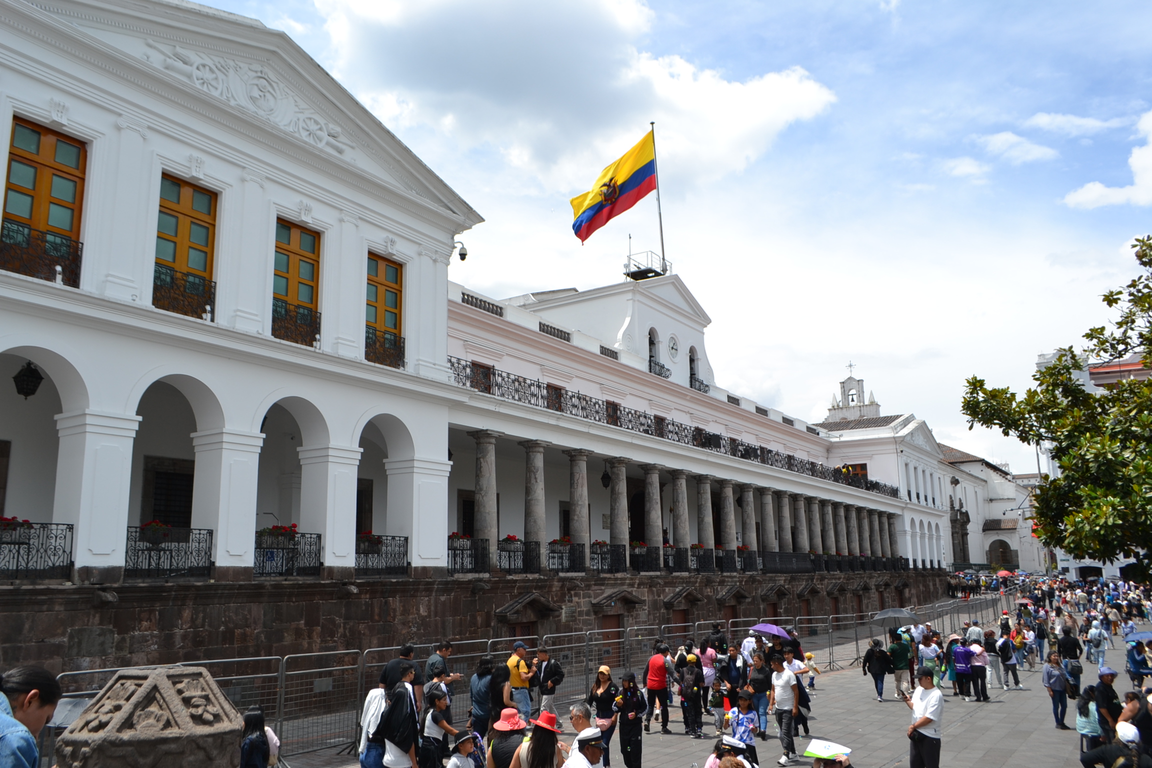 Palacio de Carondelet en el Centro Histórico de Quito