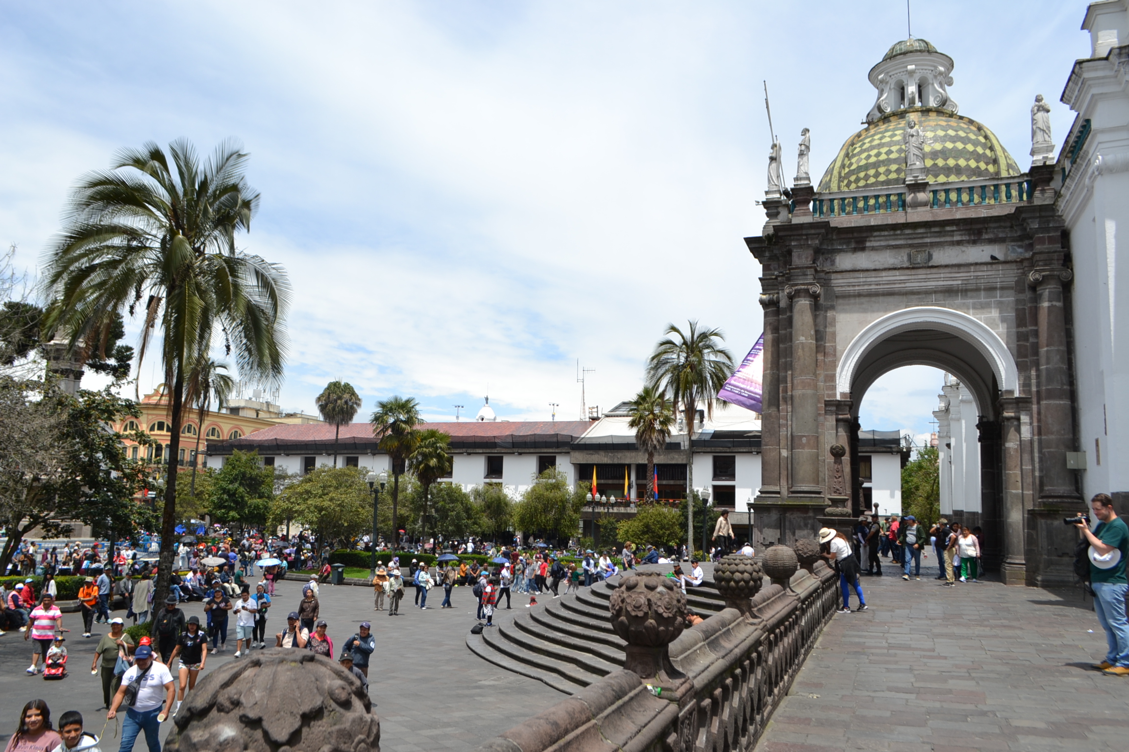 Catedral Metropolitana de Quito en el Centro Histórico
