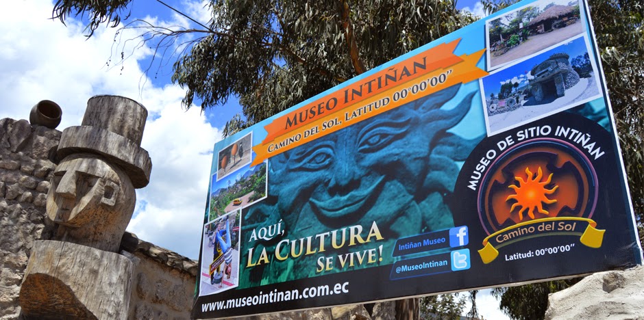 Museo Intiñan: la línea del Ecuador cerca de Mitad del Mundo